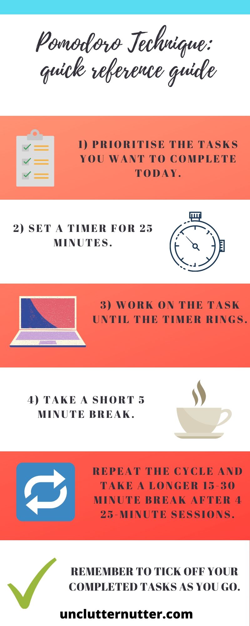 How to Use the Pomodoro Technique (With Infographic)